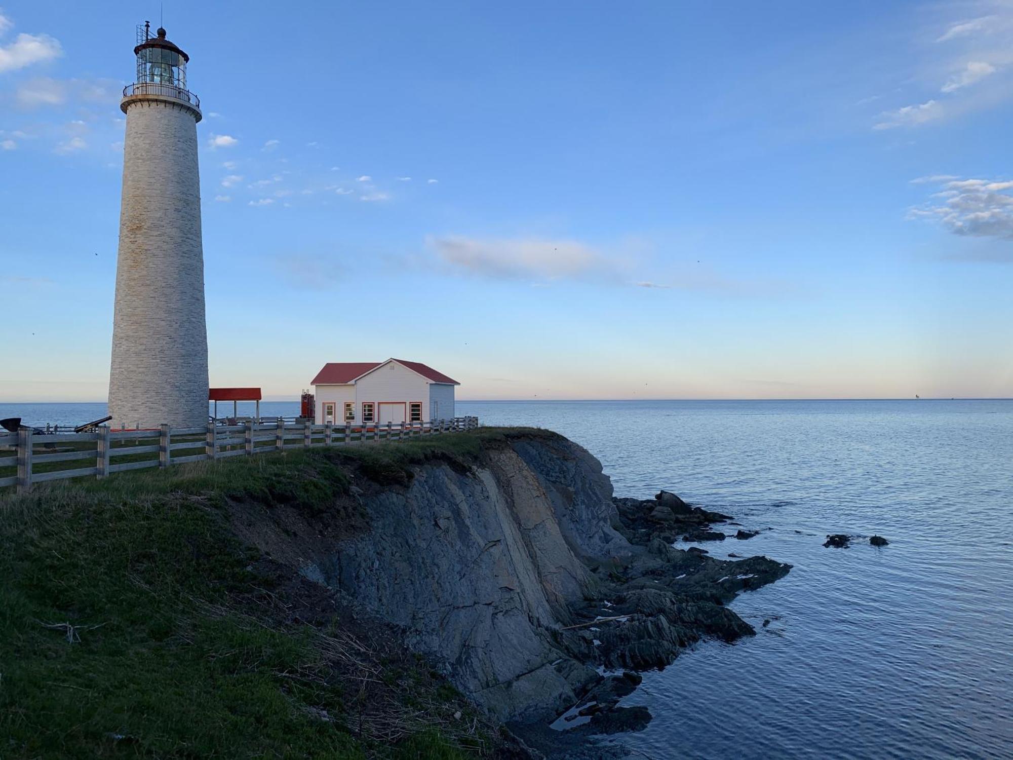 Motel Du Haut Phare Cap-des-Rosiers 외부 사진